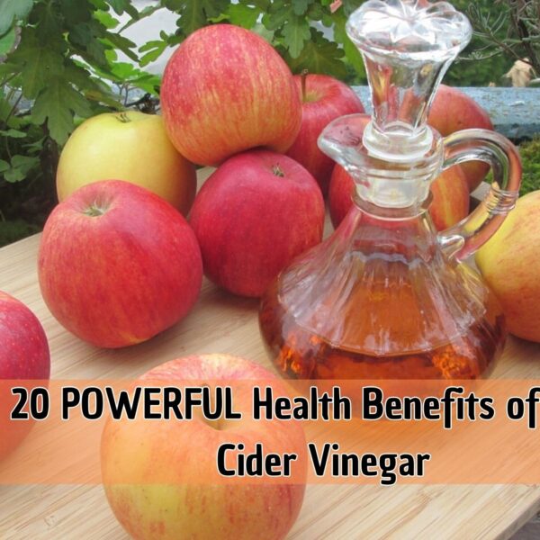 20 POWERFUL Health Benefits of Apple Cider Vinegar