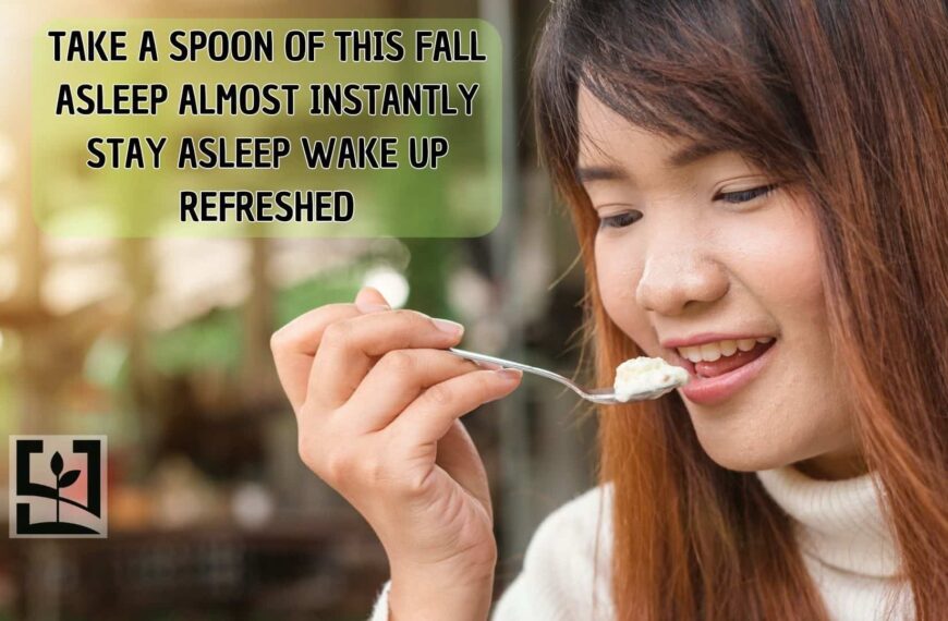 TAKE A SPOON OF THIS FALL ASLEEP ALMOST INSTANTLY STAY ASLEEP WAKE UP REFRESHED