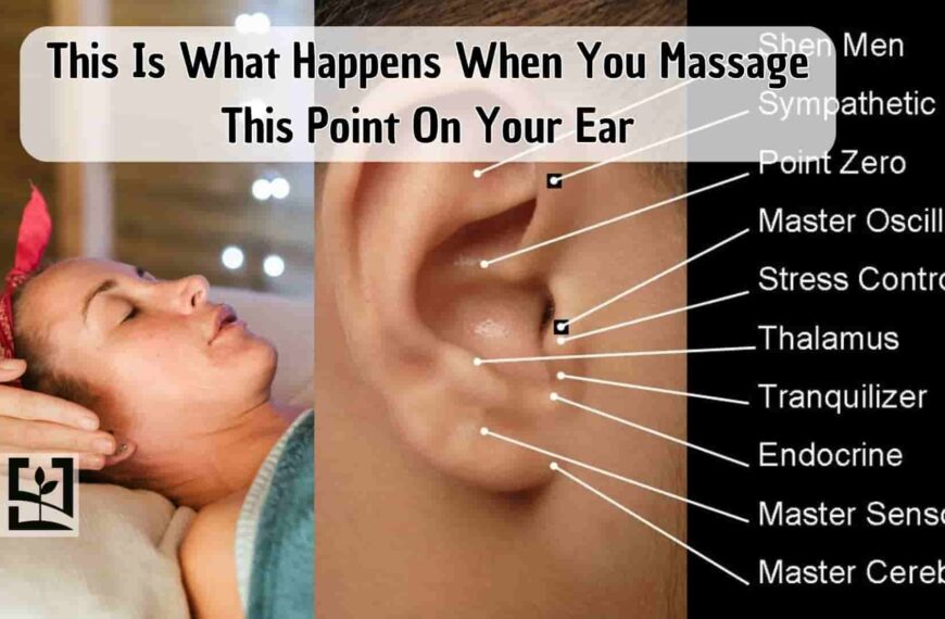 This Is What Happens When You Massage This Point On Your Ear