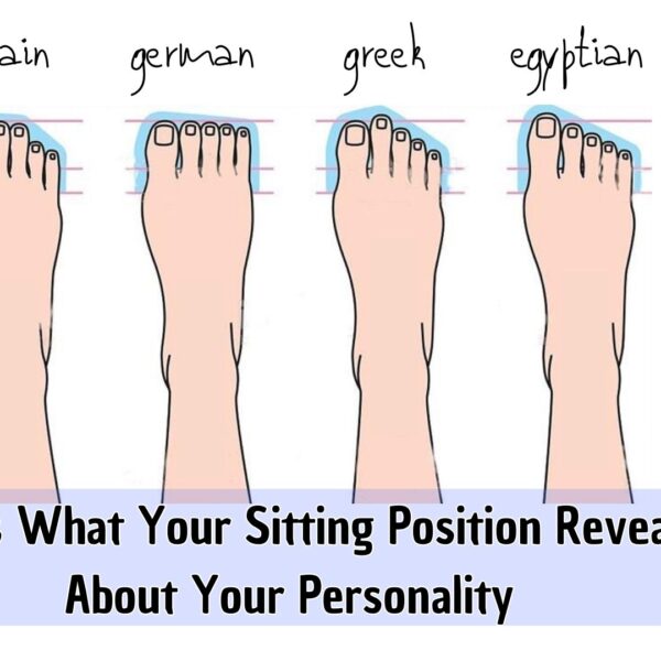 WHAT YOUR FOOT SHAPE REVEALS ABOUT YOUR PERSONALITY